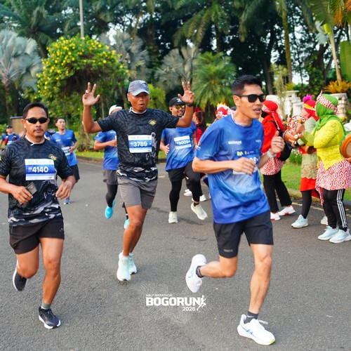 Race photo from BOGORUN 2026