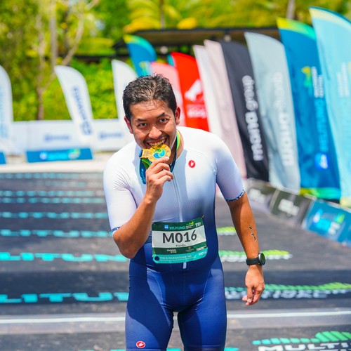 Race photo from Belitung Multisport Festival