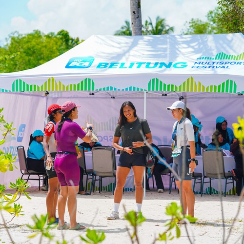Race photo from Belitung Multisport Festival