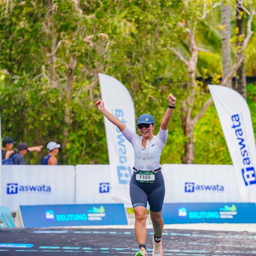 Race photo from Belitung Multisport Festival