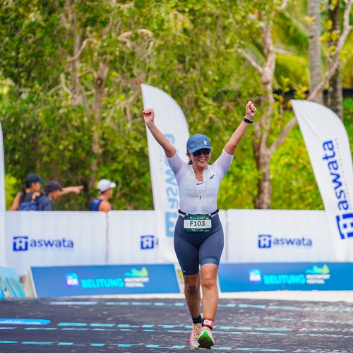 Race photo from Belitung Multisport Festival