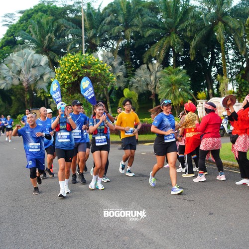 Race photo from BOGORUN 2026