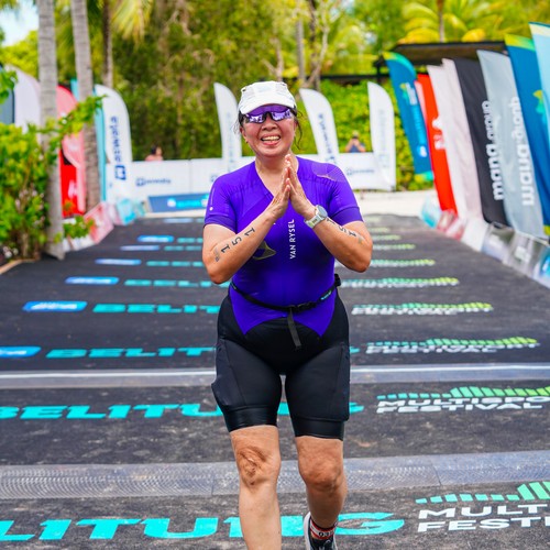 Race photo from Belitung Multisport Festival
