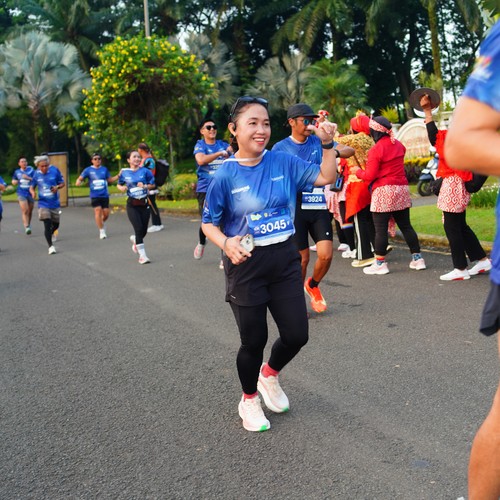 Race photo from BOGORUN 2026