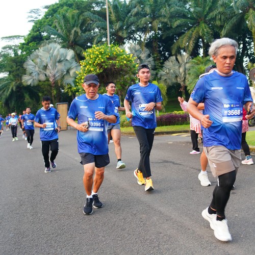 Race photo from BOGORUN 2026
