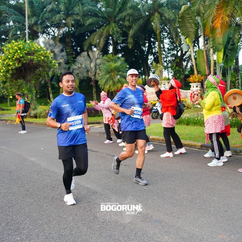 Race photo from BOGORUN 2026