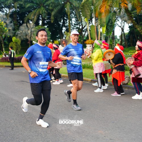 Race photo from BOGORUN 2026