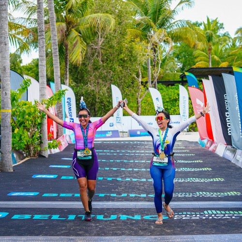 Race photo from Belitung Multisport Festival