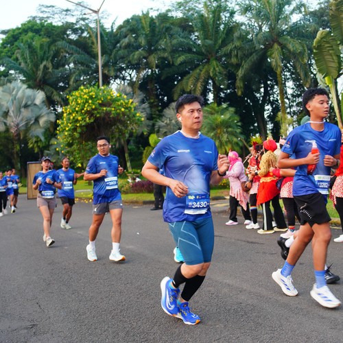 Race photo from BOGORUN 2026