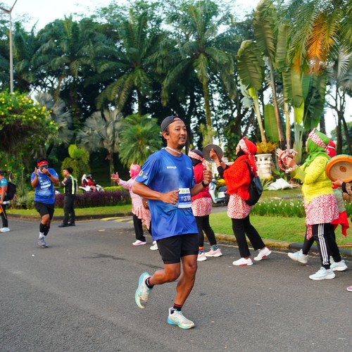 Race photo from BOGORUN 2026