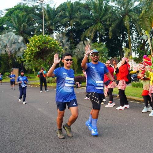 Race photo from BOGORUN 2026