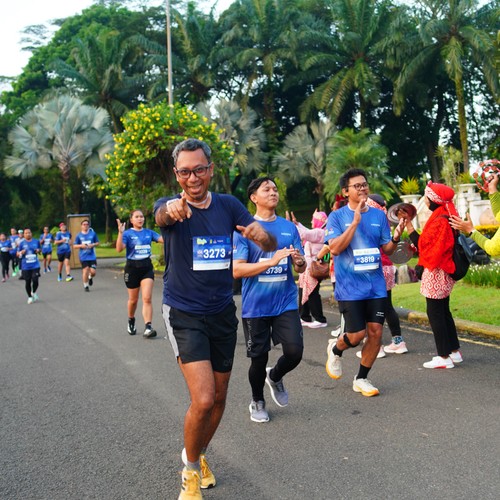 Race photo from BOGORUN 2026