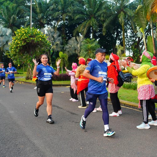 Race photo from BOGORUN 2026