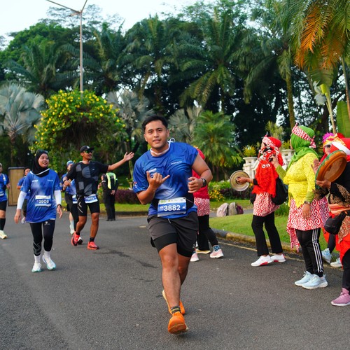 Race photo from BOGORUN 2026