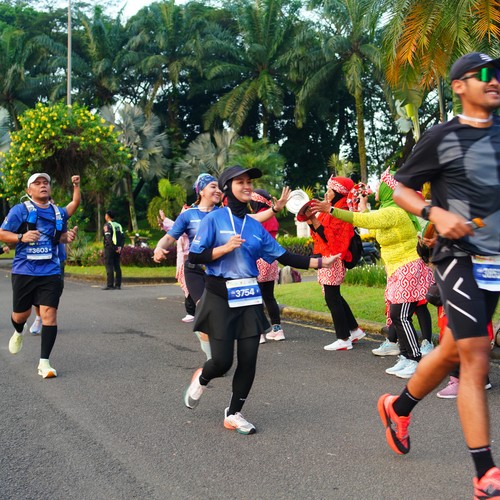 Race photo from BOGORUN 2026
