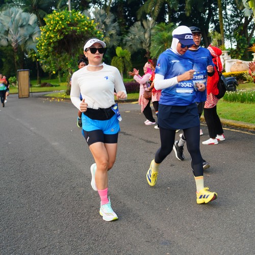 Race photo from BOGORUN 2026