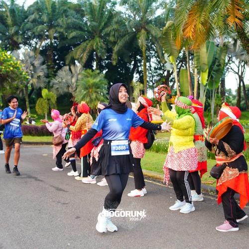 Race photo from BOGORUN 2026