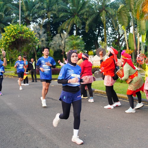 Race photo from BOGORUN 2026