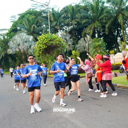 Race photo from BOGORUN 2026