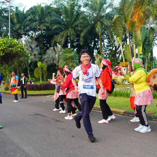 Race photo from BOGORUN 2026