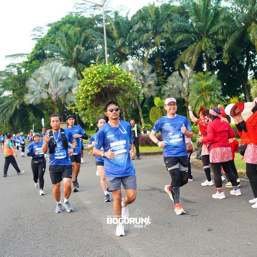 Race photo from BOGORUN 2026
