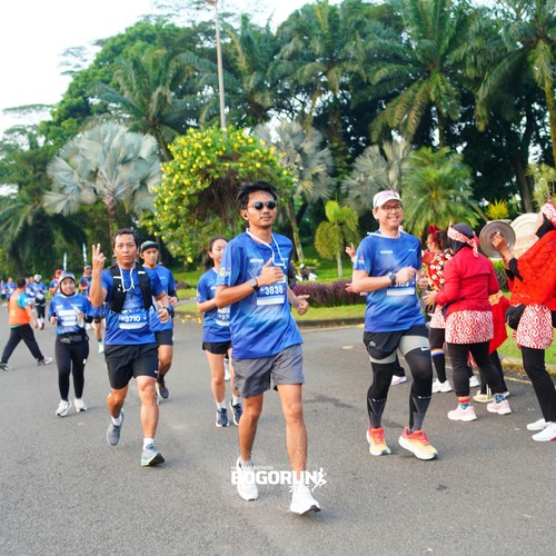 Race photo from BOGORUN 2026