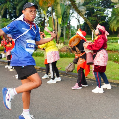 Race photo from BOGORUN 2026