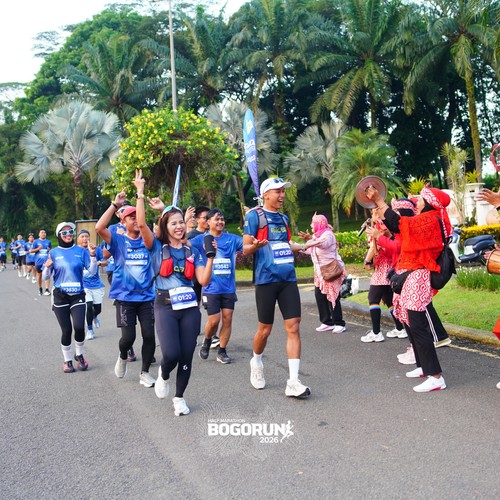 Race photo from BOGORUN 2026