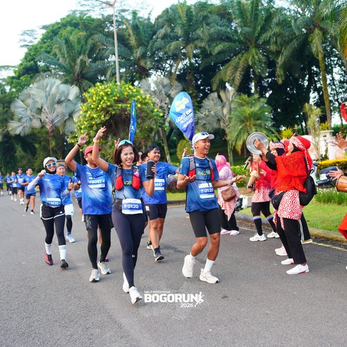 Race photo from BOGORUN 2026