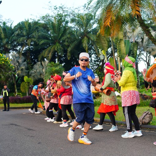 Race photo from BOGORUN 2026