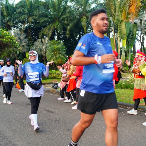 Race photo from BOGORUN 2026