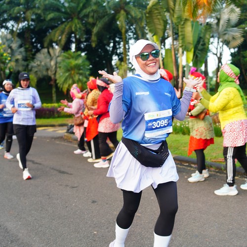 Race photo from BOGORUN 2026