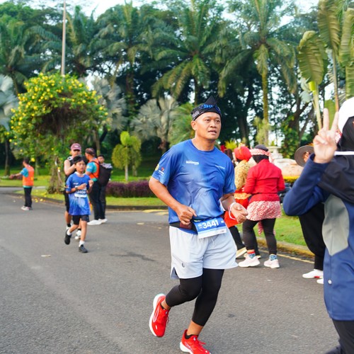 Race photo from BOGORUN 2026