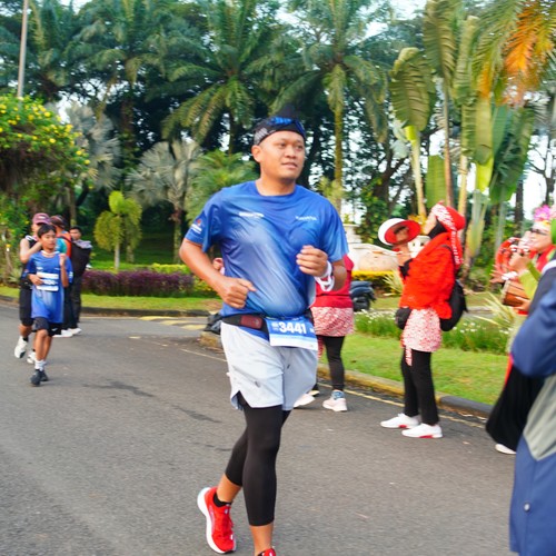 Race photo from BOGORUN 2026