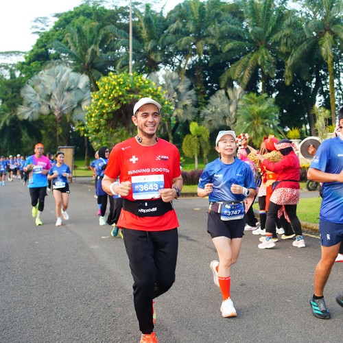 Race photo from BOGORUN 2026