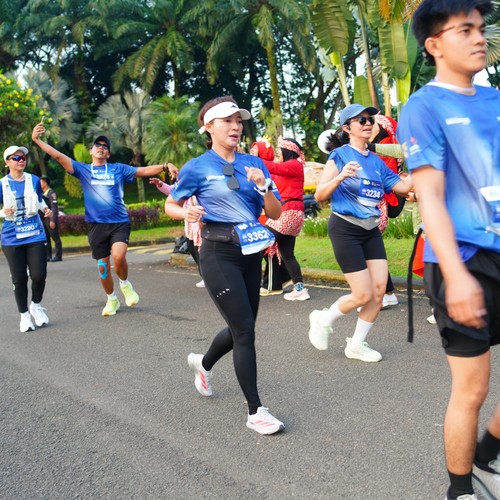 Race photo from BOGORUN 2026