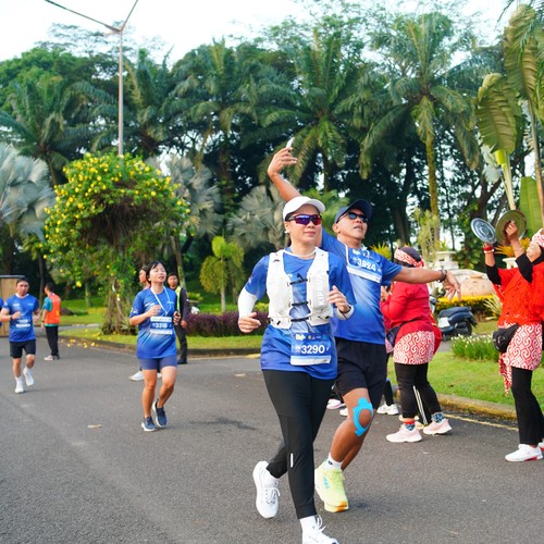 Race photo from BOGORUN 2026