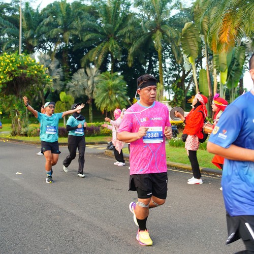 Race photo from BOGORUN 2026