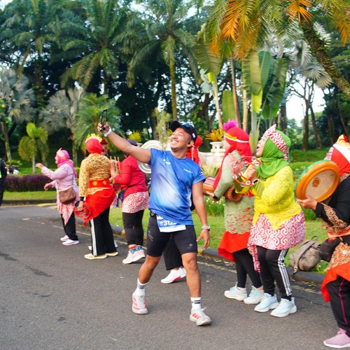 Race photo from BOGORUN 2026