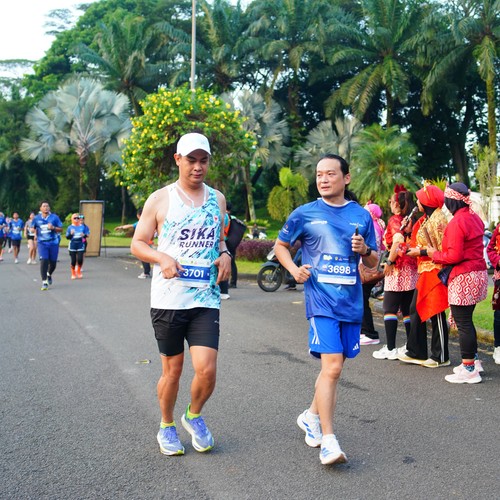 Race photo from BOGORUN 2026