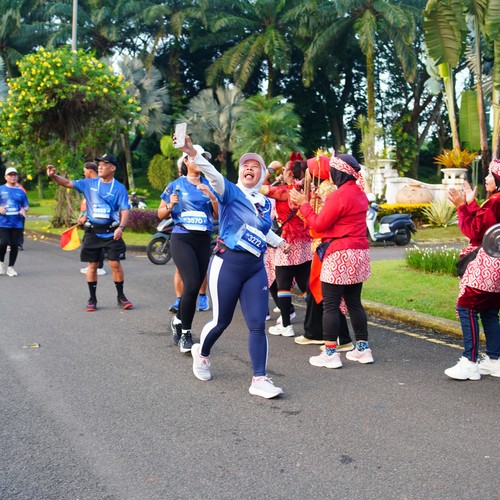 Race photo from BOGORUN 2026