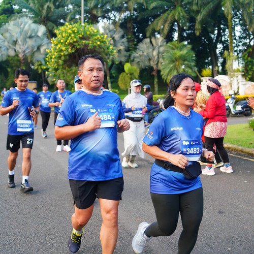 Race photo from BOGORUN 2026