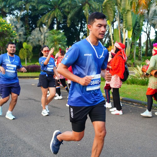 Race photo from BOGORUN 2026