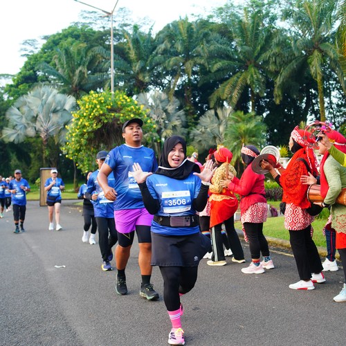Race photo from BOGORUN 2026
