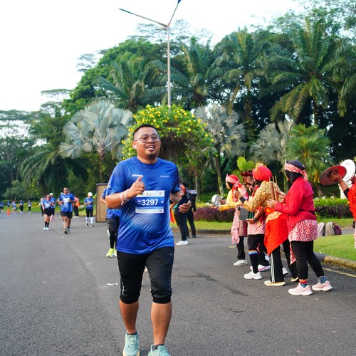 Race photo from BOGORUN 2026