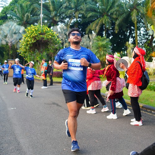 Race photo from BOGORUN 2026