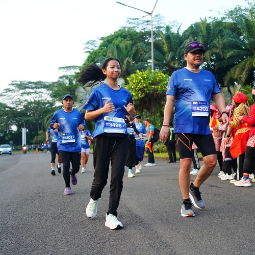 Race photo from BOGORUN 2026
