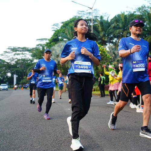 Race photo from BOGORUN 2026