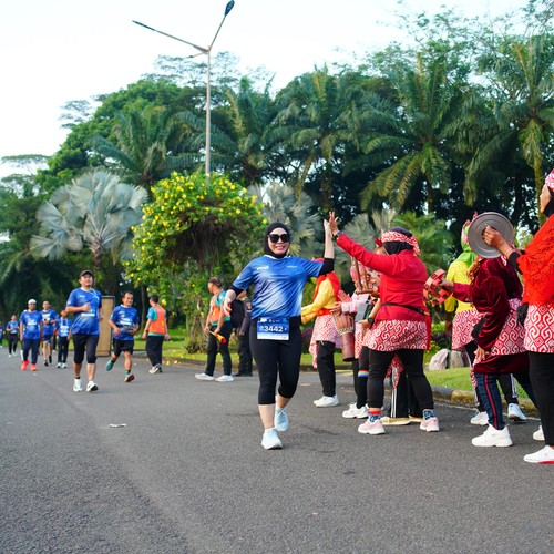 Race photo from BOGORUN 2026