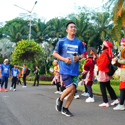 Race photo from BOGORUN 2026